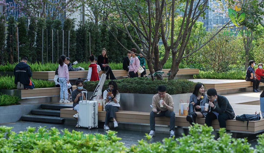 深圳万象天地商业街花园菲律宾网赌合法平台实景图